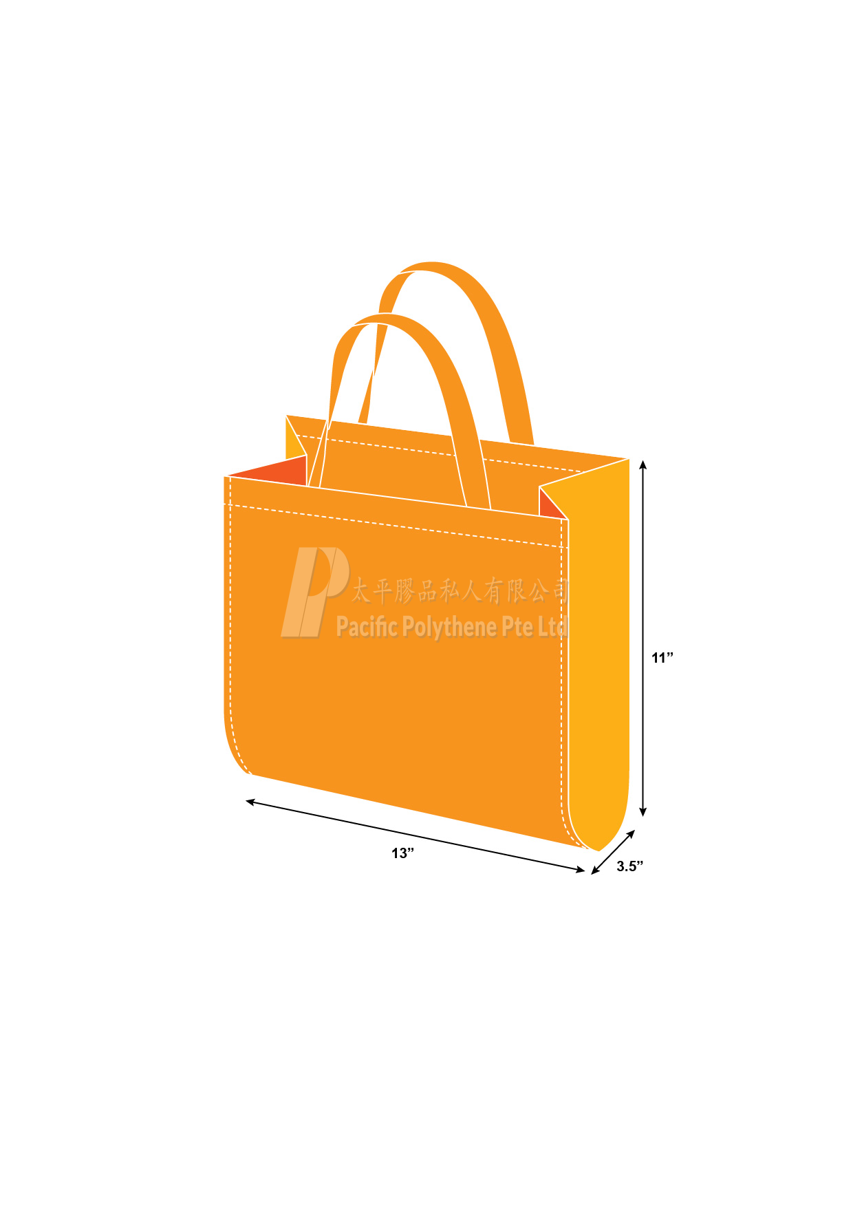 Non-Woven Bag 13 x 11